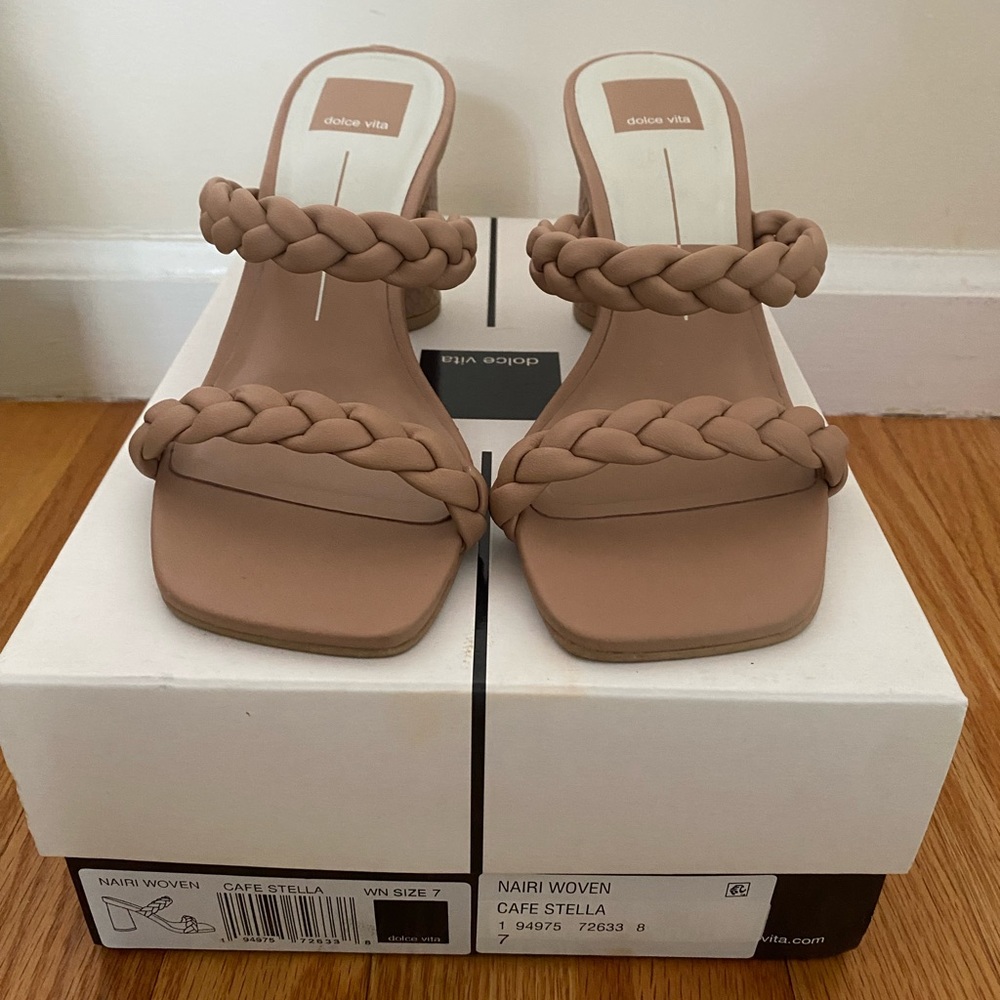Dolce Vita- Nairi Braided Sandal- Cafe Stella